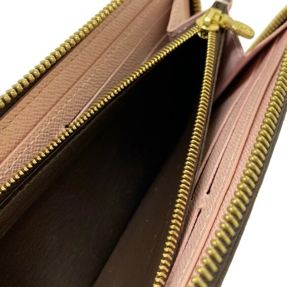 LOUIS VUITTON Portefeuille Clmence Rose Ballerine Damier - 425-082225 - Picture 5 of 8